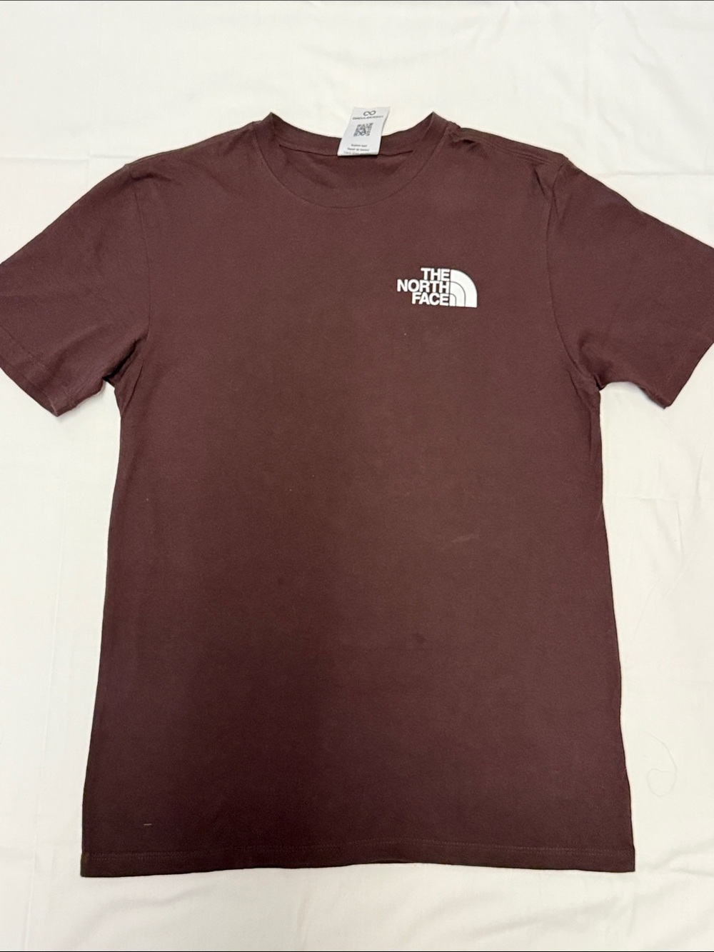 The North Face Men’s Short Sleeve Tee - Brown with White Logo